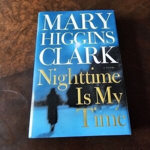 Nighttime Is My Time Book, Mary Higgins Clark, Hardcover, Mystery Novel